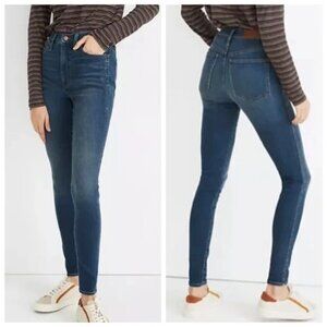 Madewell 10" High Rise Roadtripper Supersoft Jeans In Playford‎ Wash Size 26